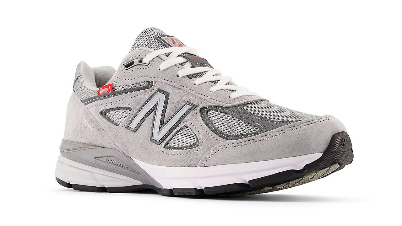 The New Balance 990v4 Made 990 Grey