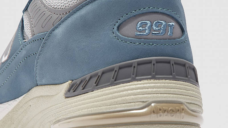 New Balance 991 Made in England Blue M991BSG Detail