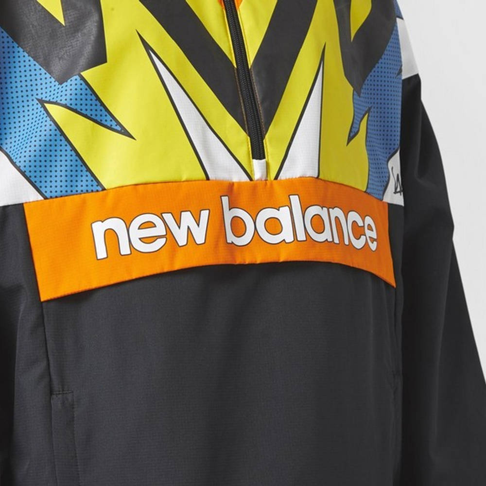New Balance Hoops Kervin Jacket Black Detail 3