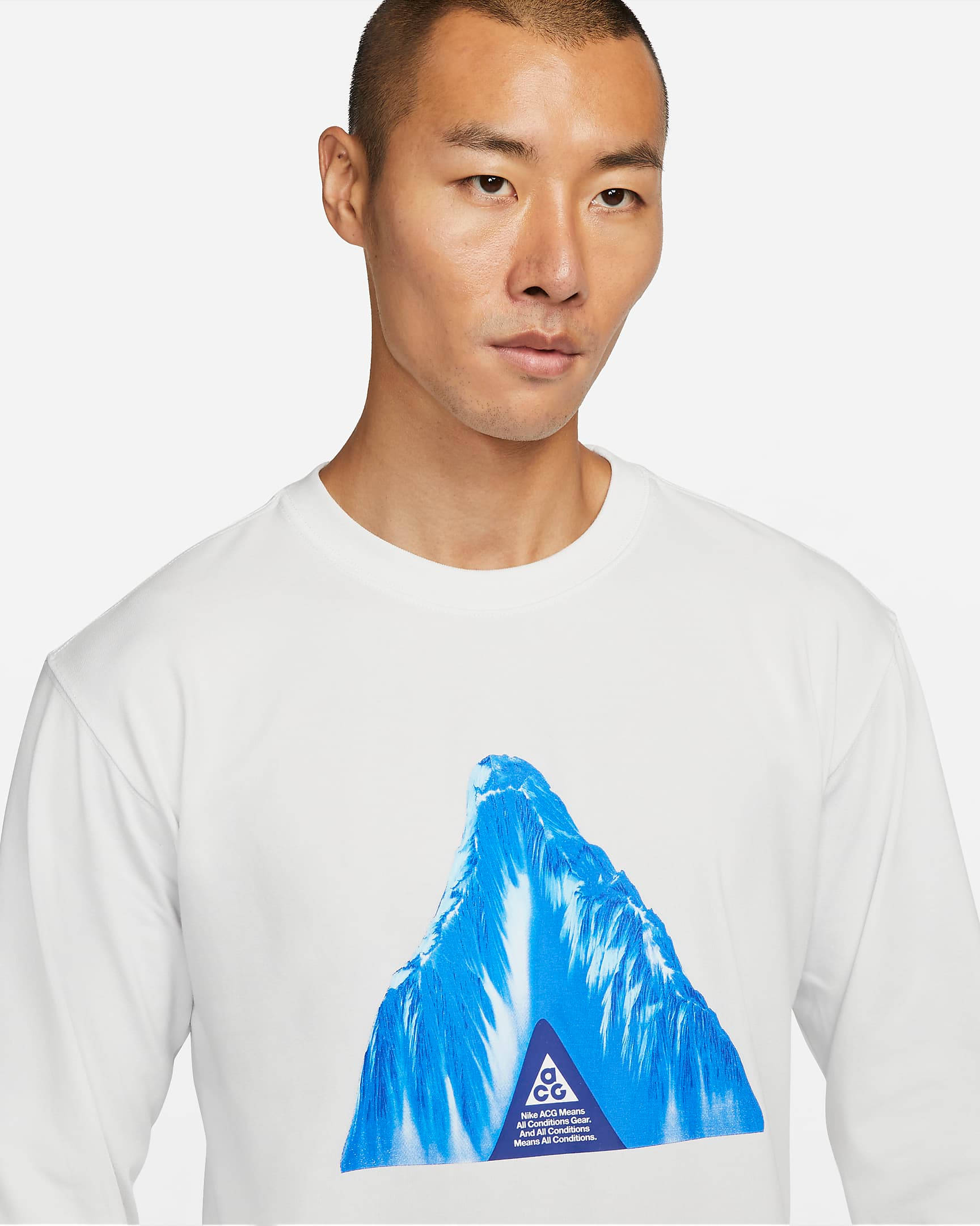 Nike ACG Ice Cave Long-Sleeve T-Shirt DJ5776-121 Detail