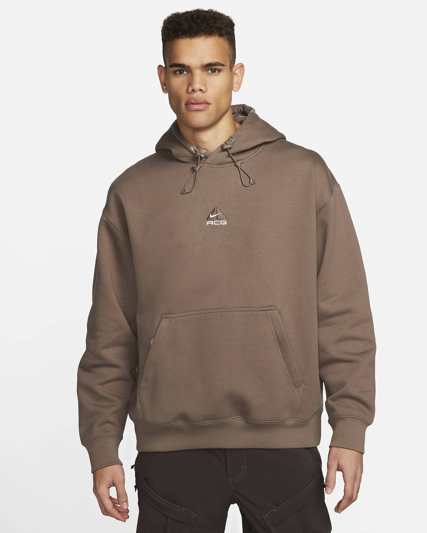 olive grey nike hoodie