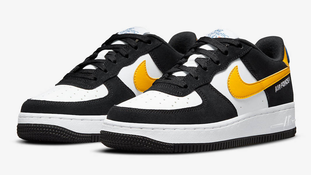 Nike Air Force 1 Athletic Club GS Black Yellow