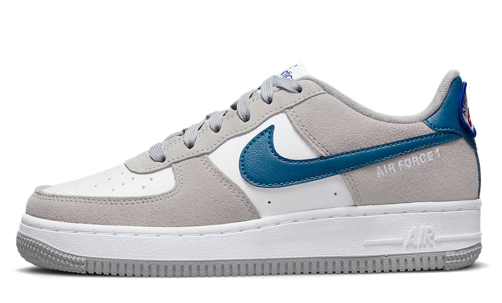 Nike Air Force 1 Athletic Club GS Grey Blue