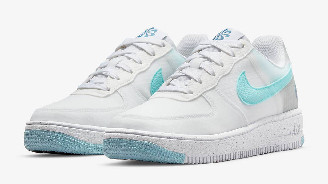 Nike Air Force 1 Crater GS White Rift Blue