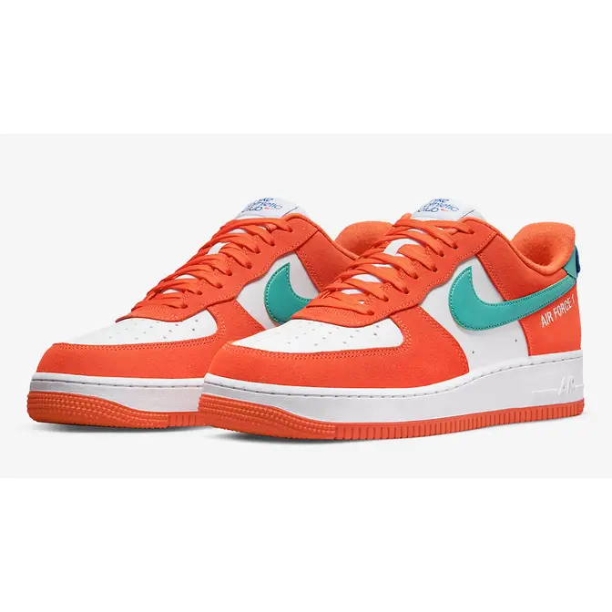 Nike Air Force 1 Low Athletic Club Orange White | Where To Buy | DH7568 ...