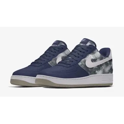 Nike air force 1 blue velvet best sale