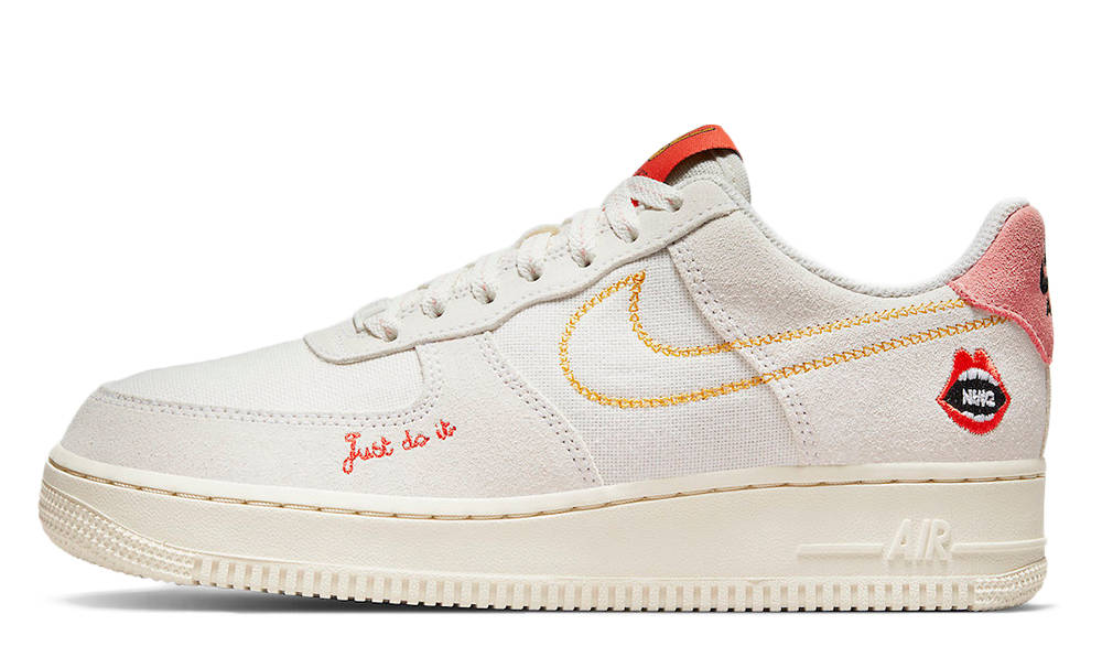 Nike Air Force 1 Low Peace Sail Crimson