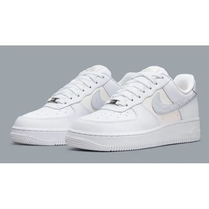 BUY Nike Air Force 1 Low Mini Swooshes White Cream