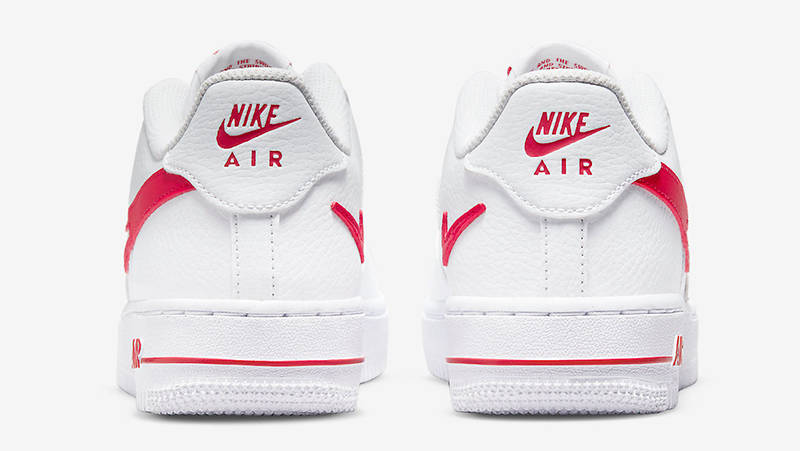 Nike Air Force 1 Low GS White Red