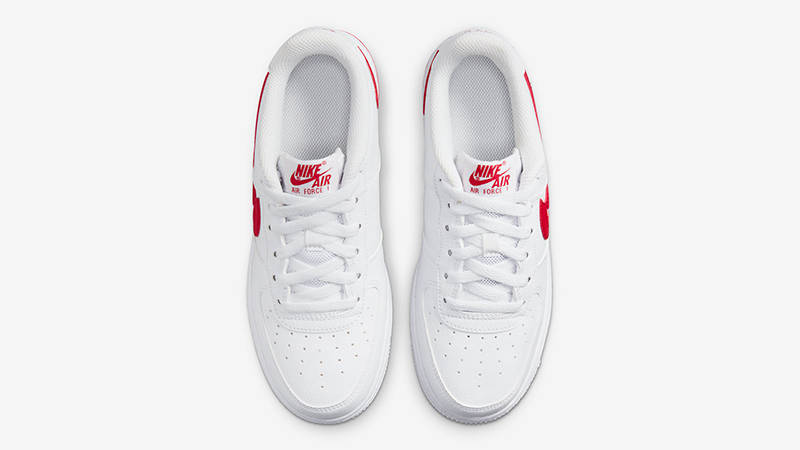 Nike Air Force 1 Low GS White Red