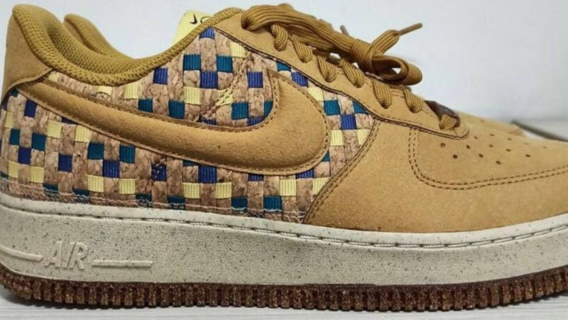 nike air force 1 low woven cork