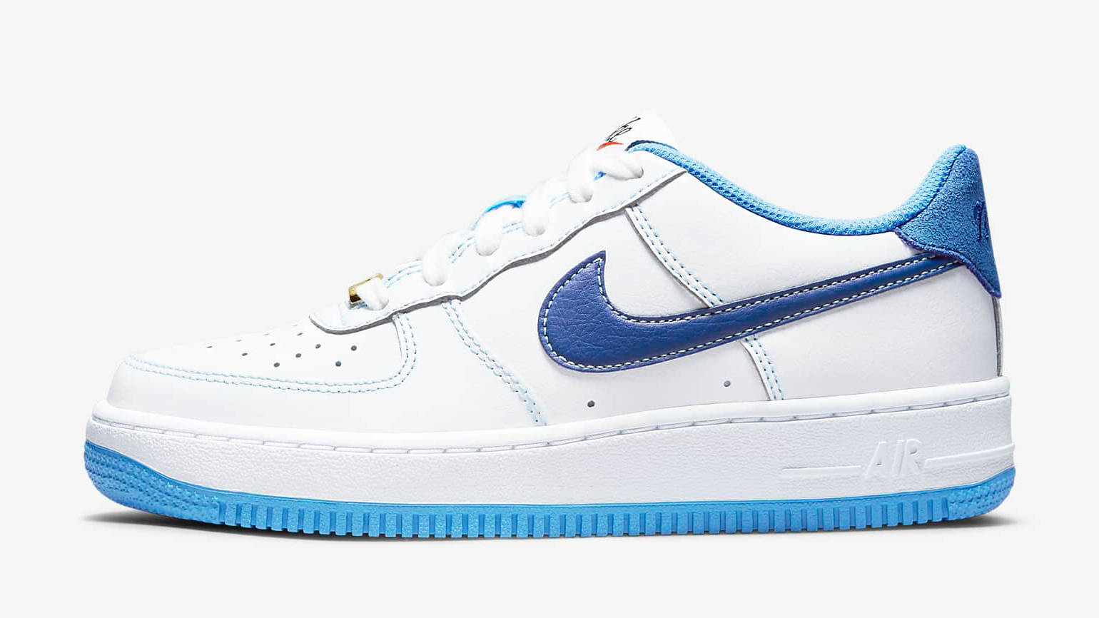 Nike Air Force 1 S50 GS White University Blue
