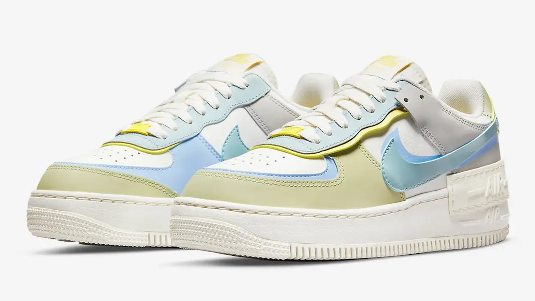 Pastel yellow clearance air force ones