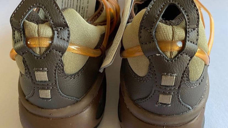 Nike Air Kukini Olive Orange Back