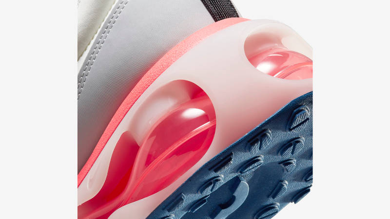 Nike Air Max 2021 Summit White Solar Red Closeup