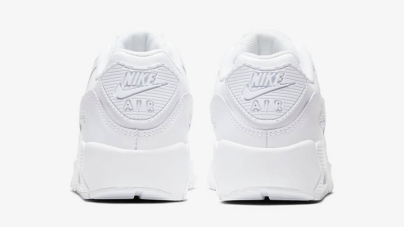 Nike Air Max 90 GS LTR Triple White