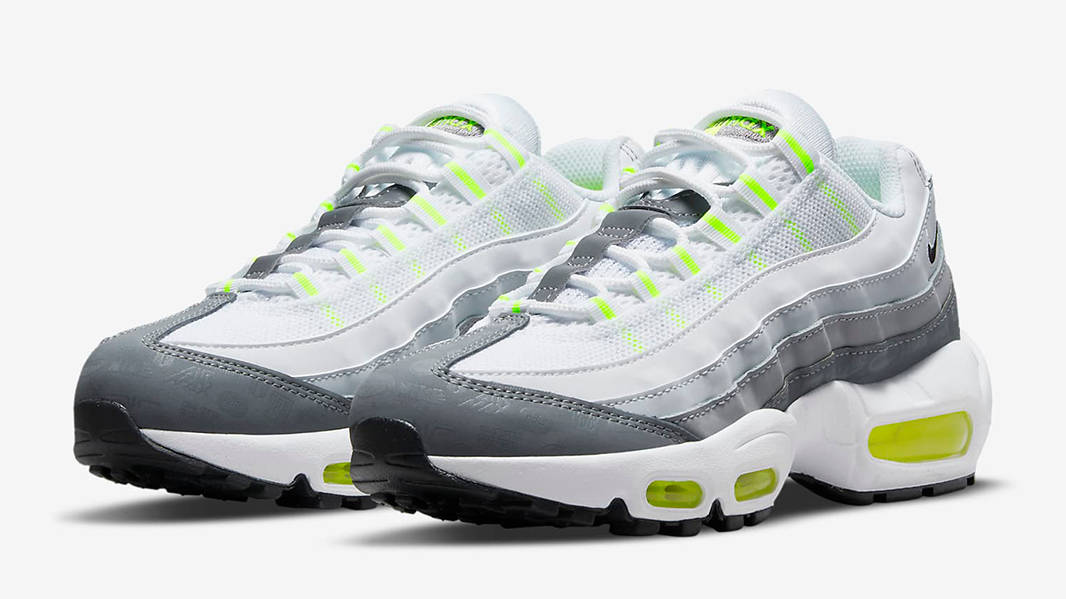 Nike Air Max 95 Recraft GS White Grey
