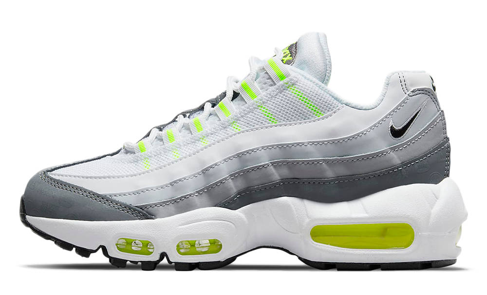 Nike Air Max 95 Recraft GS White Grey