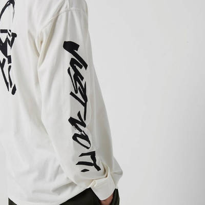 Nike Black Box Long Sleeve T-Shirt White Detail 2