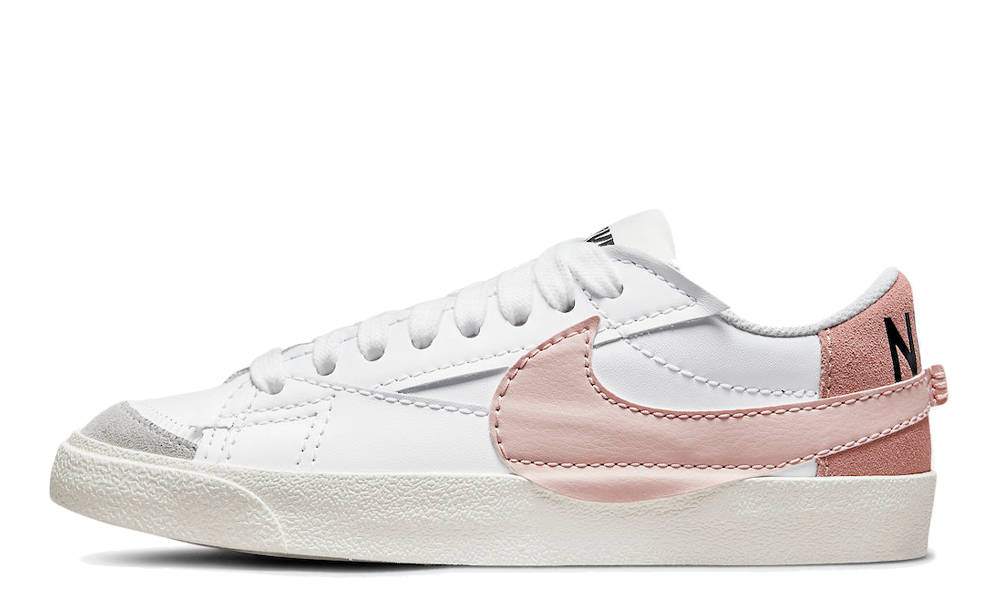 Nike Blazer Low Jumbo White Pink