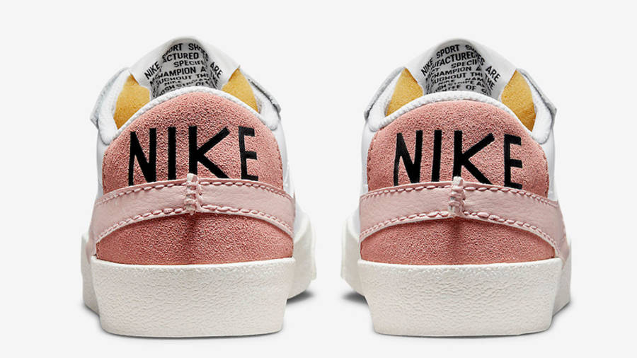 Nike Blazer Low Jumbo White Pink Back