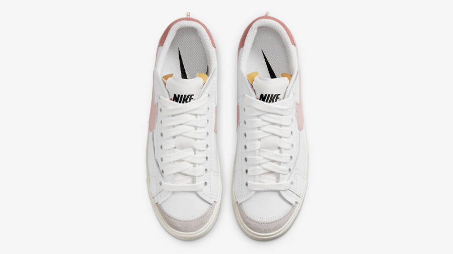 Nike Blazer Low Jumbo White Pink Middle