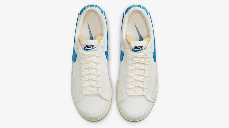 Nike Blazer Low Platform Sail Game Royal