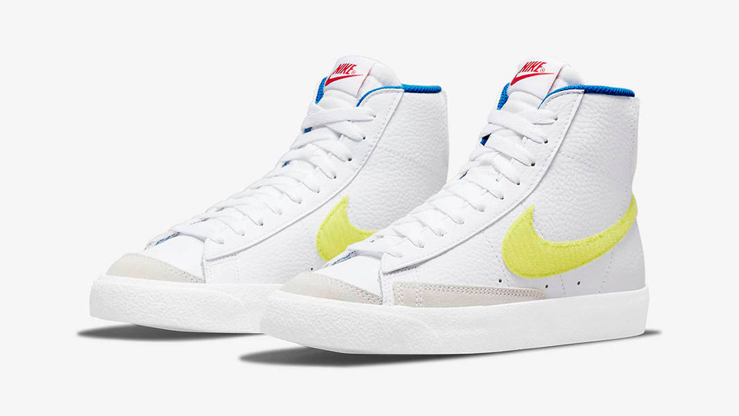 Nike Blazer Mid 77 GS White Lemon