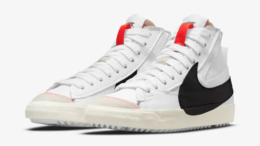 Nike Blazer Mid Jumbo White Black Womens