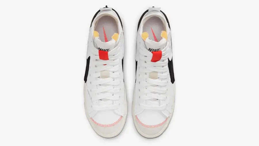 Nike Blazer Mid Jumbo White Black Womens