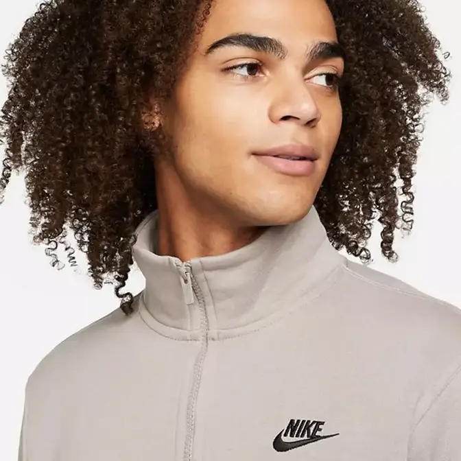 Nike Club Logo 1/4 Zip Sweatshirt | Where To Buy | The Sole Supplier