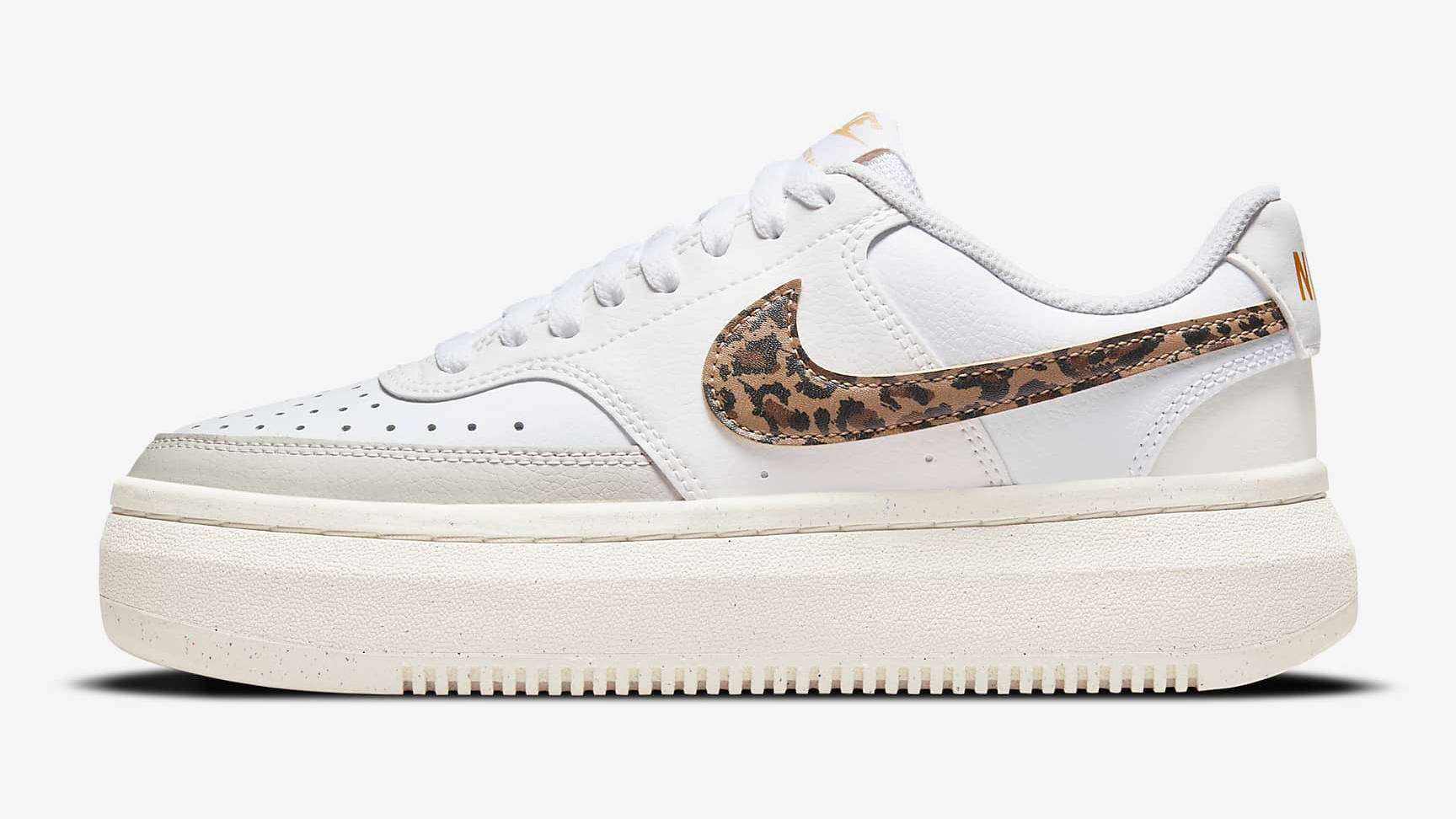 Nike Court Vision Alta Leopard White