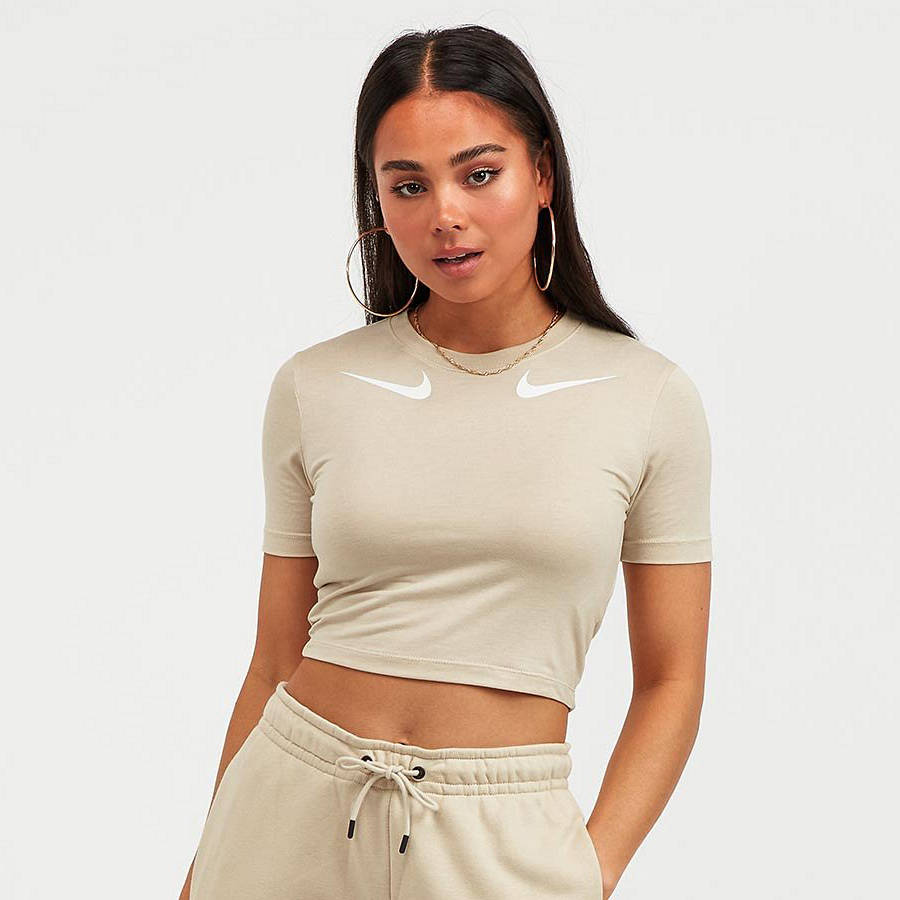 Nike Double Swoosh Cropped T-Shirt