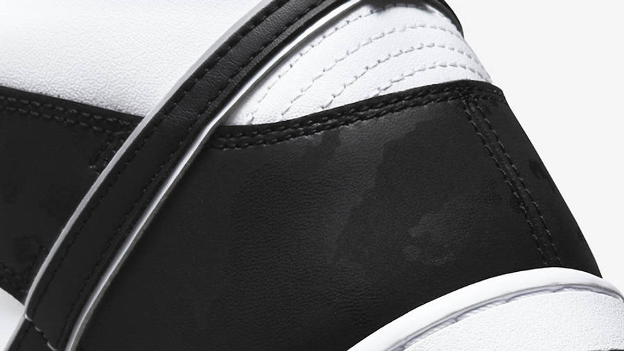 Nike Dunk High Grid White Black DD3359-100 Detail 2
