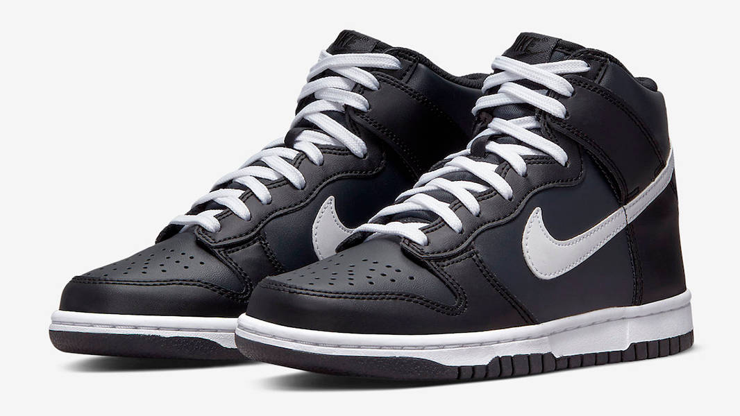 Nike Dunk High GS Black White