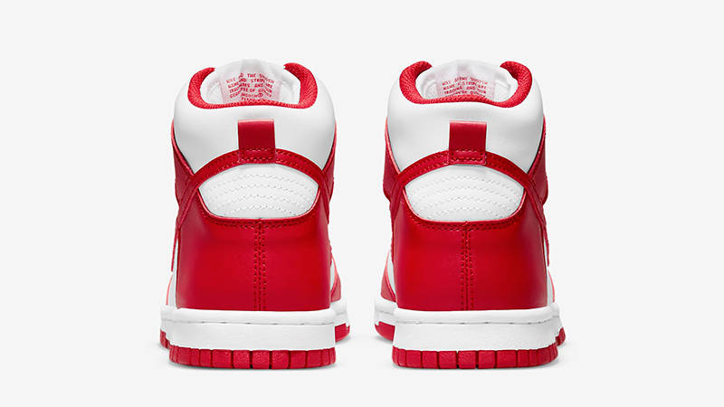 Nike Dunk High GS White University Red | Where To Buy | DB2179-106