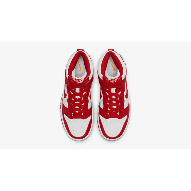 Nike Dunk High GS White University Red | Where To Buy | DB2179-106 ...
