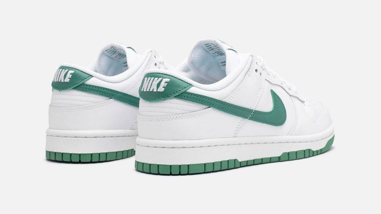 nike dunk low green noise 3