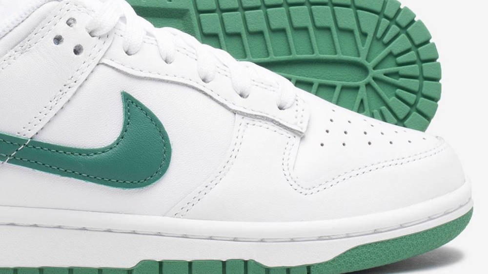 Image via brandon1an nike dunk low green noise 5