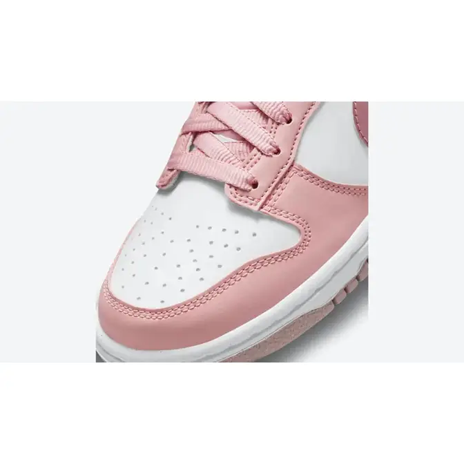 Nike Dunk Low GS Pink Velvet DO6485-600 Detail