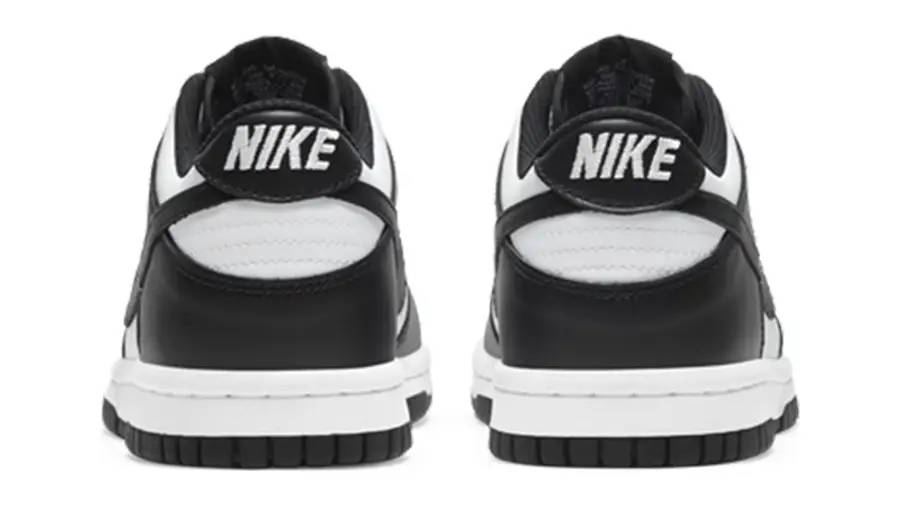 Nike Dunk Low GS White Black CW1590-100 Back