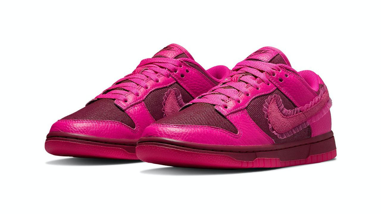 nike dunk low pink prime 3