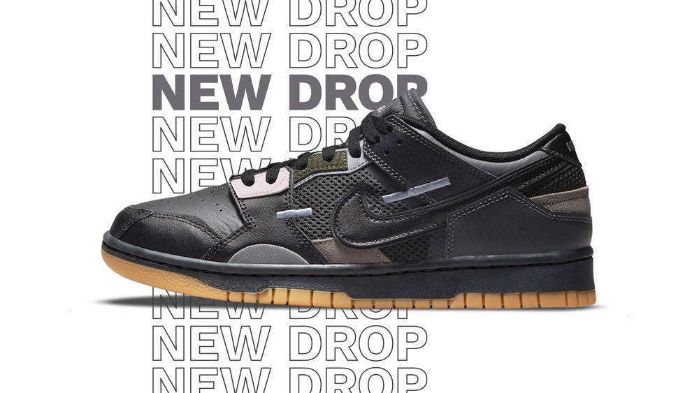Nike Dunk Low Scrap Black Gum