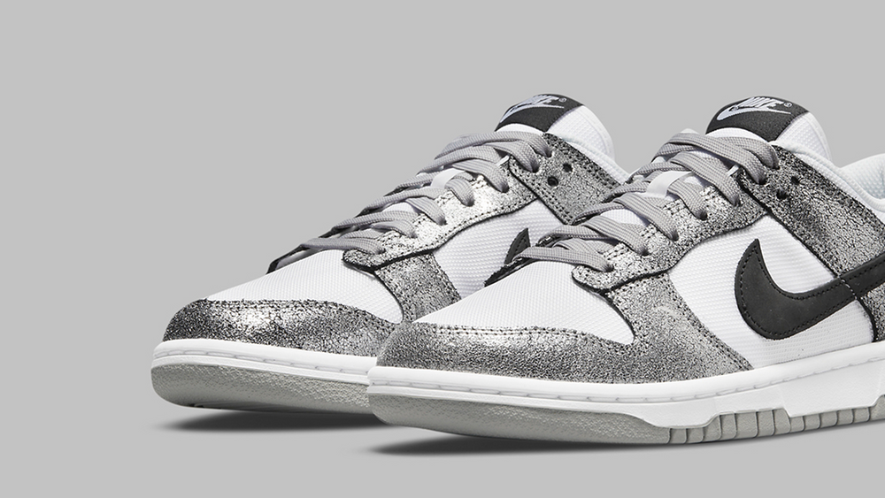 Nike Dunk Low White Metallic Silver Nike Dunk Low White Metallic Silver