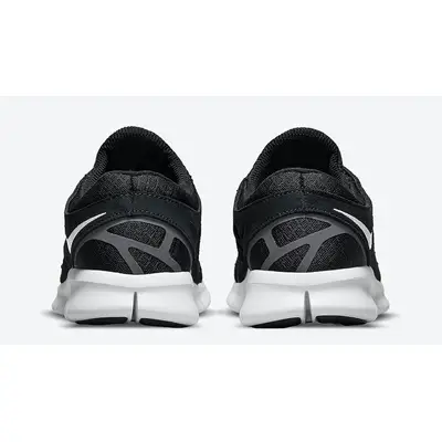 Nike Free Run 2 Black White 537732-004 Back