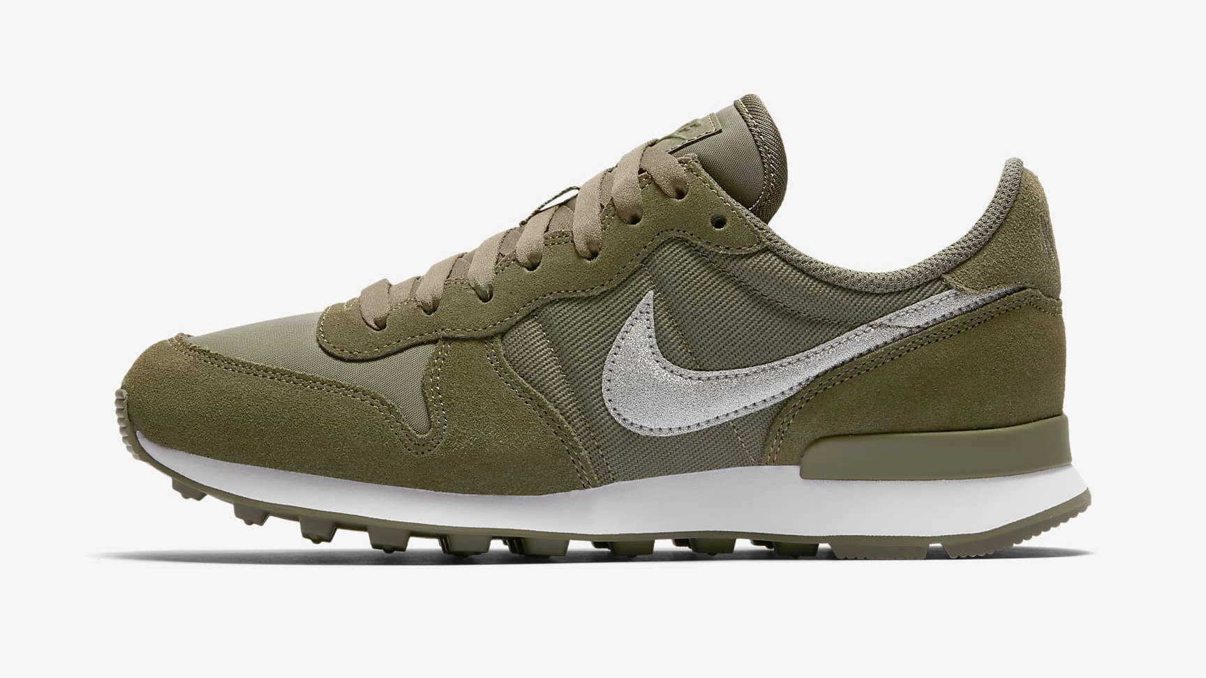 Nike Internationalist Glitter Medium Olive