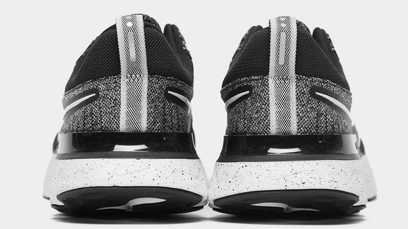 Nike React Infinity Run Flyknit 2 White Grey back