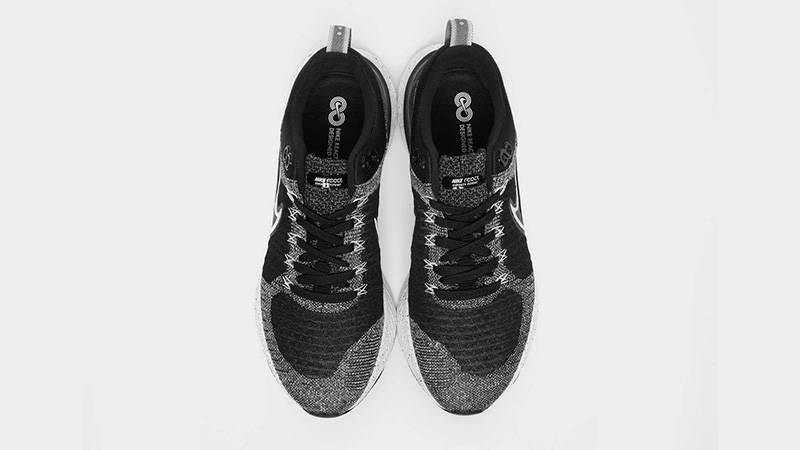 Nike React Infinity Run Flyknit 2 White Grey middle