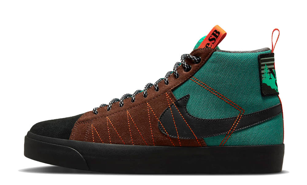 Nike SB Blazer Mid Acclimate Noble Green