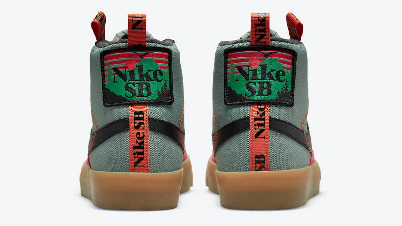 Nike SB Blazer Mid Acclimate Sport Spice Back